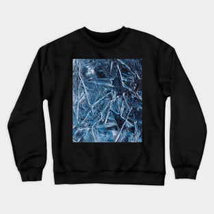 Ice Crystals Winter Crewneck Sweatshirt